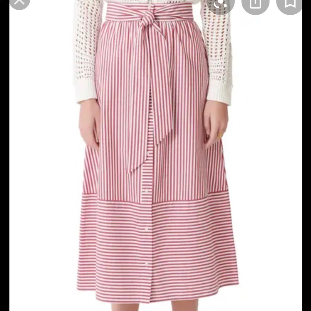 Maje midi skirt